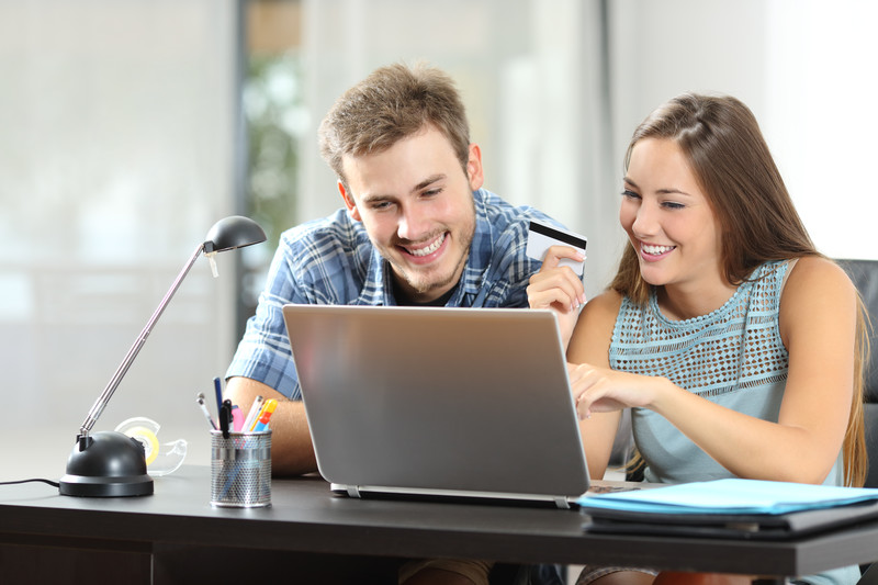 couple on laptop