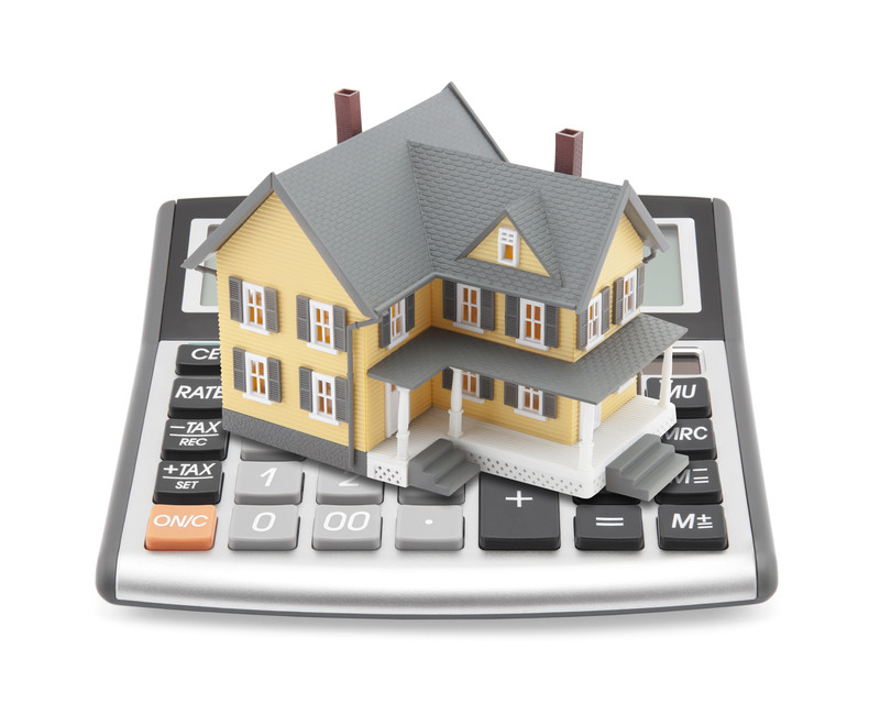 house and calculator 