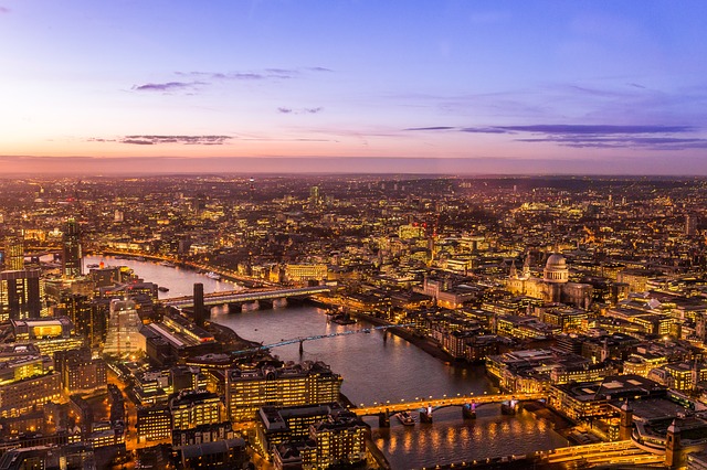 London aerial view