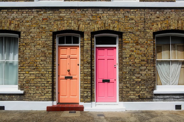 terraced houses